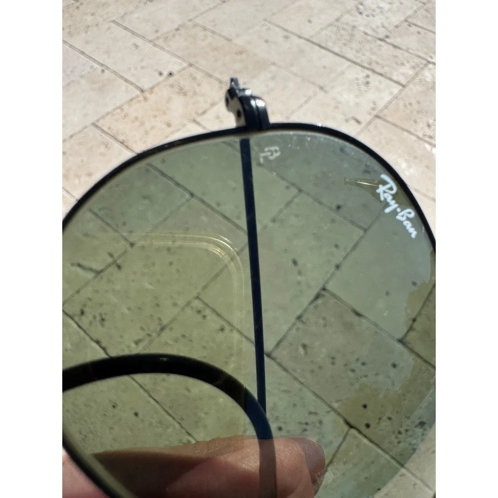 Ray-Ban Shooter Sunglasses Black Vintage B&L Aviator‎ G-15 Lens USA Made 1980's